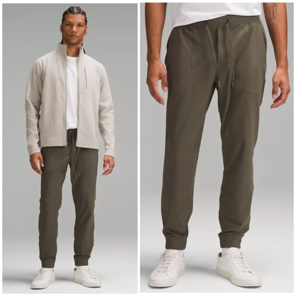 lululemon athletica Men's Olive Green Joggers